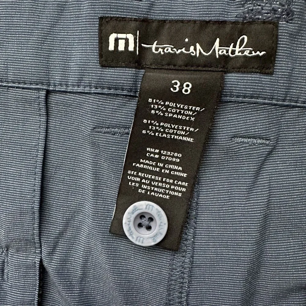 Travis Mathew Dark Blue Golf‎ Shorts Size 38